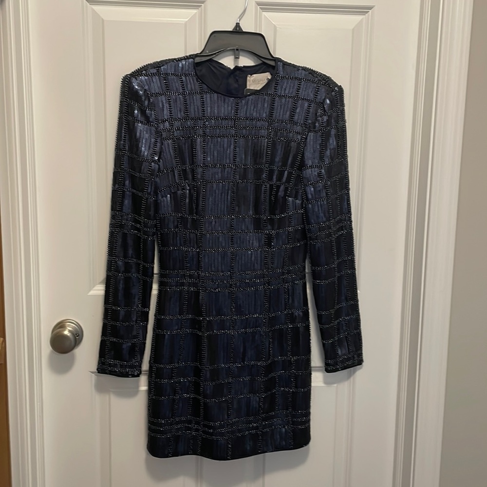 Misha Collection Ava Beaded Mini Dress